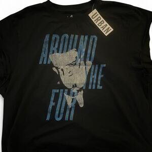 Deftones Around The Fur Muscle Shirt Size Large Cropped Urban Outfitters